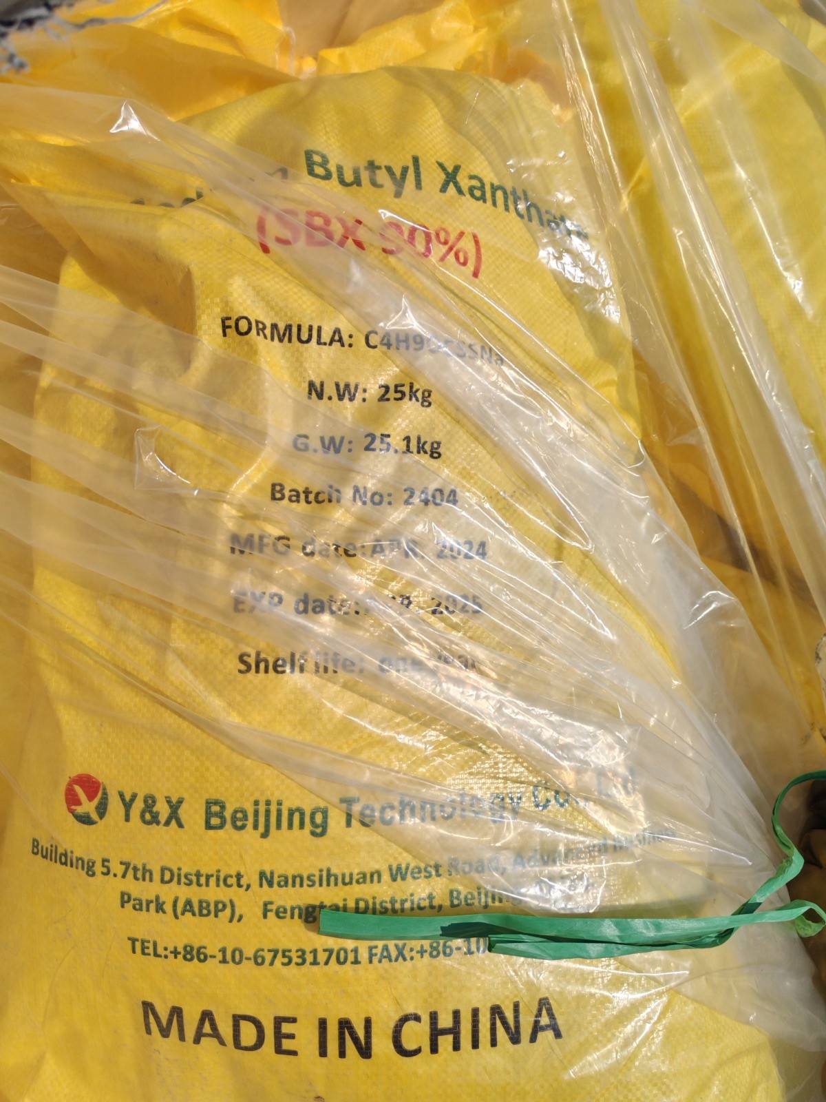 Mineral-processing xanthates