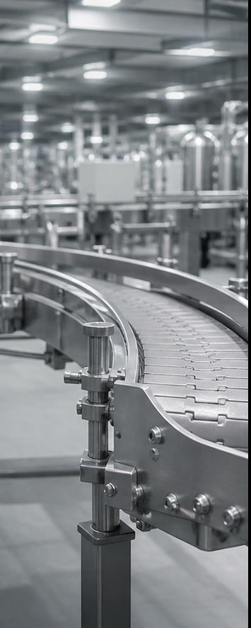 Industrial conveyor components
