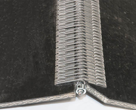 Conveyor mechanical fasteners