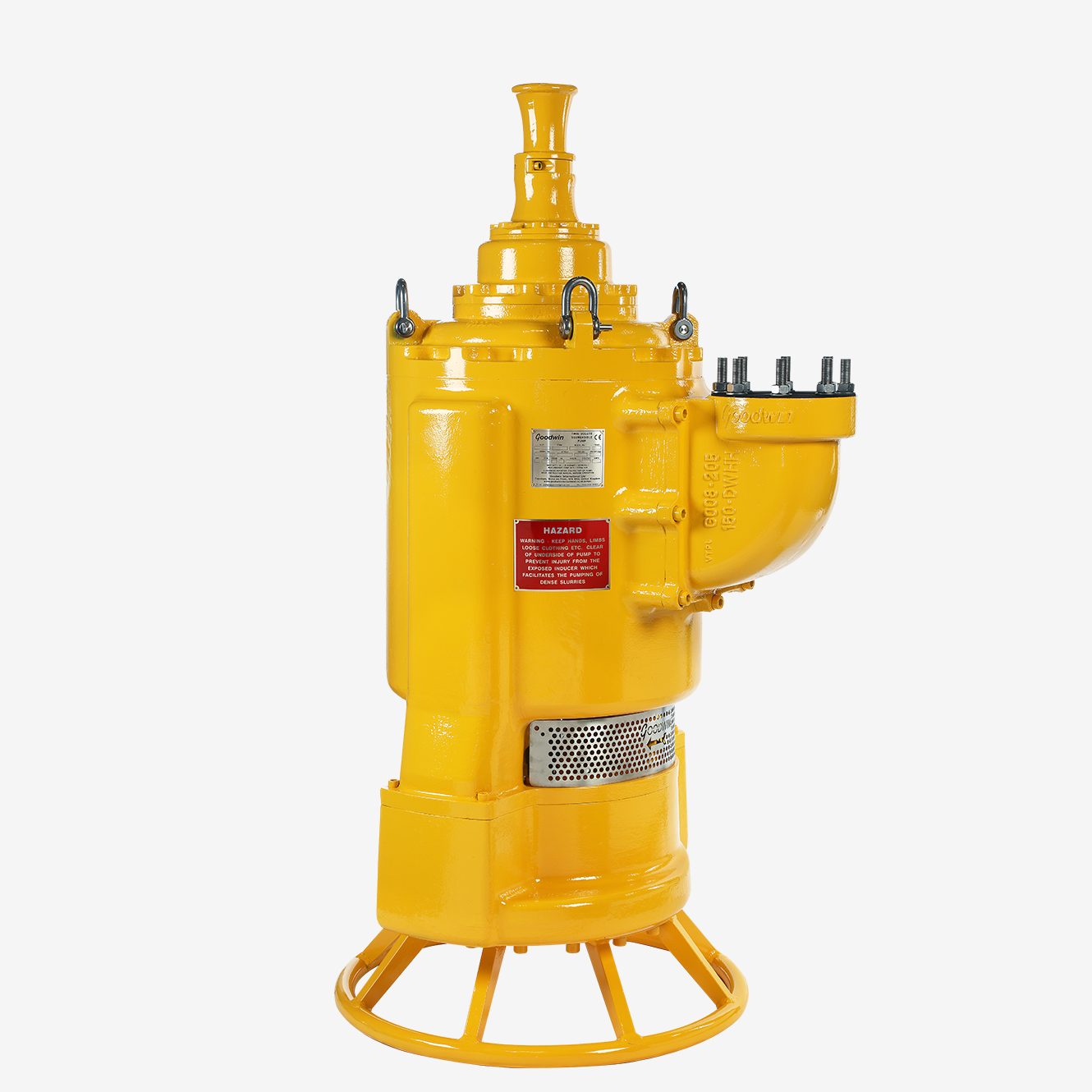 Industrial dewatering pump
