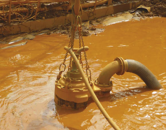 Industrial froth pump