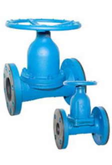 Industrial wedge gate valve